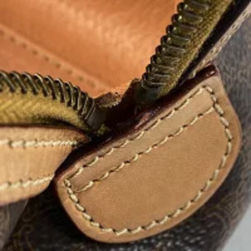 Celine Macadam canvas brown handbag Brown - Picture 5 of 6
